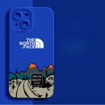 thumbnail image 3 of Caja de lujo del teléfono silicón suave para el iPhone 11 Pro Max 12 13 Mini 7 8 14 Plus X XR Xs Max la cara norte cubierta protectora XZ1Z, 3 of 4