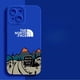 thumbnail image 3 of Caja de lujo del teléfono silicón suave para el iPhone 11 Pro Max 12 13 Mini 7 8 14 Plus X XR Xs Max la cara norte cubierta protectora XZ1Z, 3 of 4