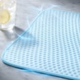 thumbnail image 7 of Ice Silk Cooling Mat for Dogs, Self-Cooling Ice Silk Dog Mat, Portable Washable Non-Slip Pet Cooling Pad for Indoor & Outdoor, Breathable Dog Cooling Blanket for Large & Small Dogs _ Blue, 7 of 7
