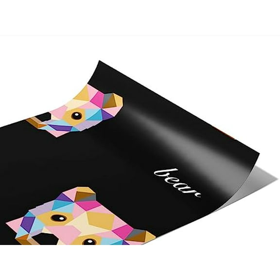 Rwraps Bear Prismatic Wanderer Matte Vinyl Film Wrap 59in x 14ft Vinyl Vehicle Car Film Sheet Roll