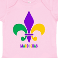 thumbnail image 4 of Inktastic Mardi Gras Fleur De Lis Girls Baby Bodysuit, 4 of 5