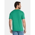 thumbnail image 3 of Saint Patrick's Day Men's Here to Paddy Clover Graphic Tee by Way to Celebrate, Sizes XS-5XL, 3 of 5