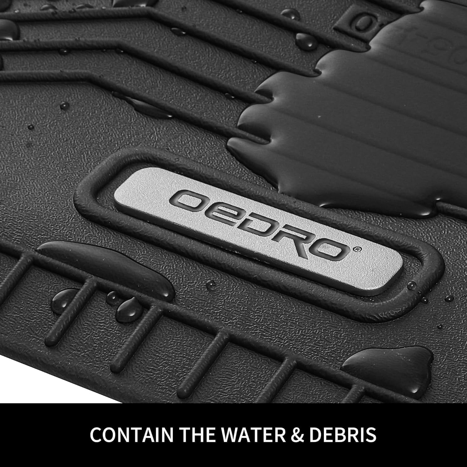 RVNI Floor Mats for 2013-2018 Dodge Ram 1500 2500 3500 Crew Cab All Weather mat Liners