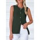 thumbnail image 5 of Chaleco sin mangas con botones PRETTYGARDEN verde militar XL, 5 of 8