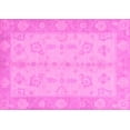 thumbnail image 1 of Ahgly Company Indoor Rectangle Oriental Pink Modern Area Rugs, 3' x 5', 1 of 4