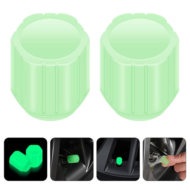 unbranded 24Ud Tapas Para Válvulas De Neumáticos Para En Verde Con Brillo