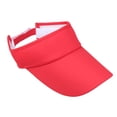 thumbnail image 3 of Cheers US Sun Visor Hats for Women Men Adjustable Open Top Plain Visors UV Sports Tennis Golf Travel Summer Beach Pool Visor, 3 of 5