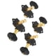 thumbnail image 2 of Clavijas De Afinación De Ukelele, Perillas De Afinación De Guitarra Izquierda Y Derecha Operación Simple Metal Fácil De Instalar Para Guitarras De 4 Cuerdas ANGGREK Machine Head Tuners, 2 of 8