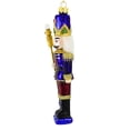 thumbnail image 4 of Roman 6.75In Nutcracker Ornament, Glass, Royal Soldier 135114 Blue, 4 of 5