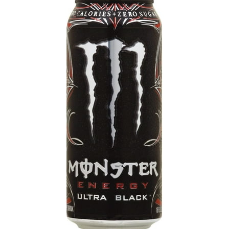 Ultra Black Energy Drink, 16 Fl Oz