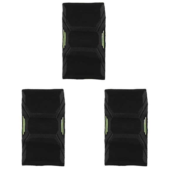 3X Breathable Basketball Football Sports Kneepad High Elastic Volleyball Knee Pads Brace Training Knee Support Protect M