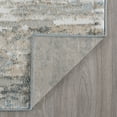 thumbnail image 7 of Contemporary 4x6 Area Rug (4' x 5'3'') Abstract Blue Indoor Rectangle Easy to Clean, 7 of 7