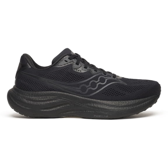 Saucony Ride 19, Triple Black, 15