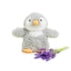 thumbnail image 1 of Pingüino gris apto para microondas con forma de animal de peluche, 1 of 1