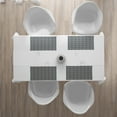 thumbnail image 3 of Ambesonne East Place Mats Set of 4, South Eastern Design, Standard Size, Pale and Dark Blue Beige, 3 of 4