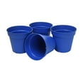 thumbnail image 3 of Mintra Garden - 11cm Round Garden Pots 4pk - (11cm Diameter - 4.3inD x 4inH), 3 of 9