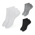 thumbnail image 2 of 6 pairs of cotton socks sports socks Athletic gym socks low-cut quarter ankle professional socks (White)), 2 of 9
