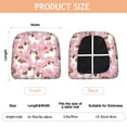 thumbnail image 3 of Shih Tzu Dogs and Flowers Seat Covers for Dining Room Chairs Set Of 4,Stretch Printed Washable Chair Seat Cover with Elastic Ties and Button,Removable Waterproof Couch Cushion Covers, 3 of 6