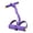 Purple-PP, variant on MMJ Pedal Resistance Band 4 Tube with Handle for Home Gym Strength Training Leg Arm Core Workout