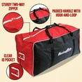 thumbnail image 3 of Going One Large Duffle Bag - Extra Large Sports Bag for Travel, Sporting Equipment, Hockey, Football, Lacrosse, Gym, Workout, Traveling; Big and Foldable Luggage for Men and Women, 3 of 3