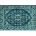thumbnail image 1 of Ahgly Company Indoor Rectangle Persian Light Blue Traditional Area Rugs, 2' x 3', 1 of 4