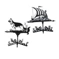 thumbnail image 1 of 2x Weathervane Garden Stake Barn Weathervane Indicador de Dirección, 1 of 7