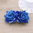 thumbnail image 3 of Shisuyan 2 Pcs Peigne Double Peluche Rose pour Femmes Filles Mariée (Bleu), 3 of 8
