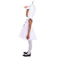 thumbnail image 4 of Girl's Toddler Disney Frozen Olaf Costume Hooded Dress, 4 of 8