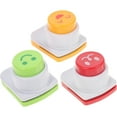 thumbnail image 5 of 3 piezas de herramientas para hacer sushi, molde para onigiri con forma de cara sonriente, dispositivo para estampar algas marinas y bolas de arroz, 5 of 5