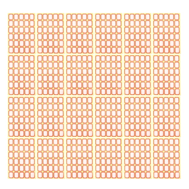 10 hojas de pegatinas adhesivas de papel recubierto, etiquetas de clasificación, pegatinas con nombres, pegatinas para escritura a mano