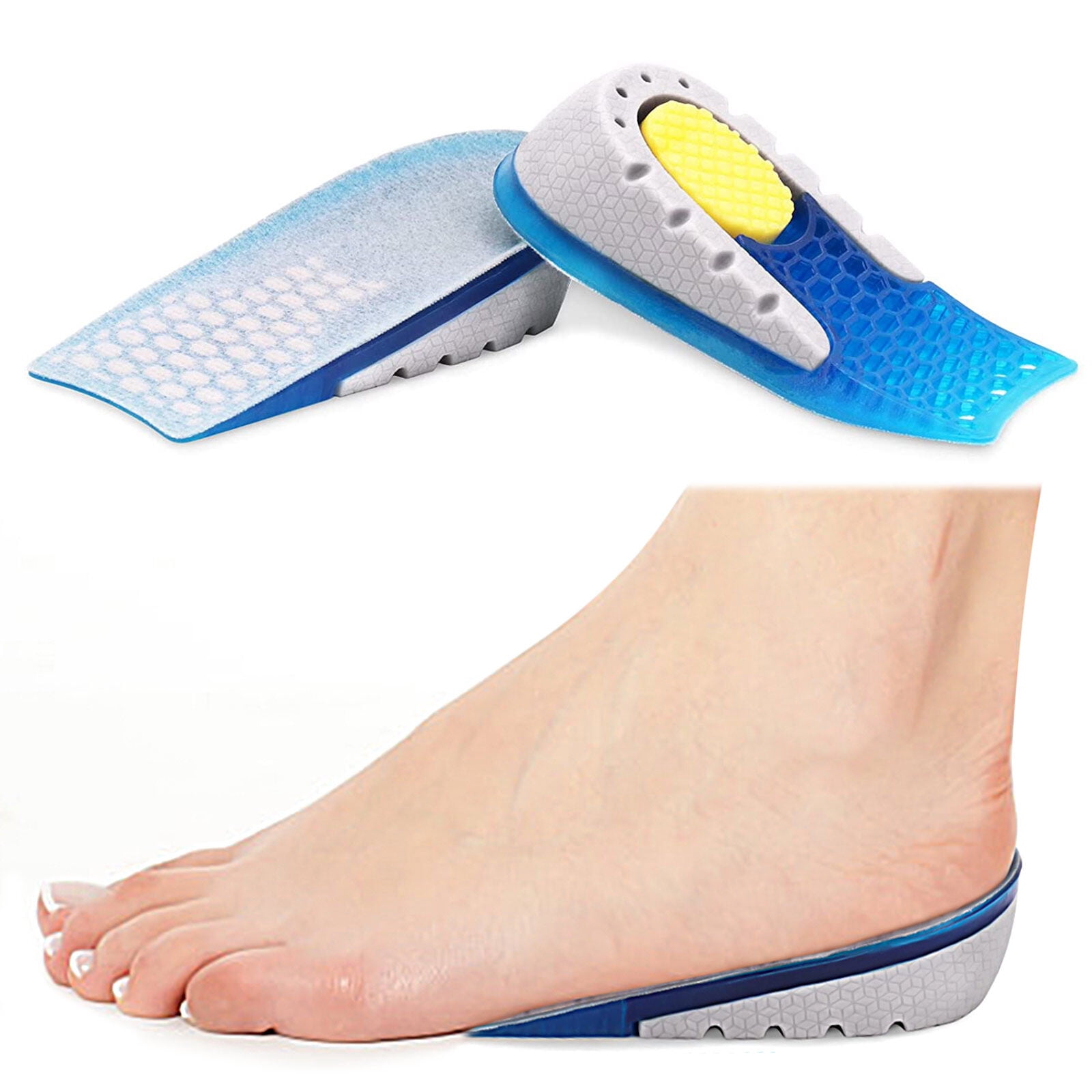 Coussin Ascenseur Pour Chaussures – Insert De Soutien Voûte Plantaire, Hauteur Réglable