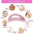 thumbnail image 3 of Herramienta de masaje Gua Sha con mango Resina Masajeador de drenaje linfático grande Herramienta de raspado Guasha Herramienta anticelulítica para esculpir el cuerpo para damas Cuello Piernas Cara Afortunado Sencillez, 3 of 5