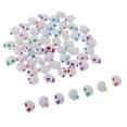 thumbnail image 1 of veasfak 100 Pcs Espaceur en Vrac Décoratif DIY - Coloré, 1 of 9