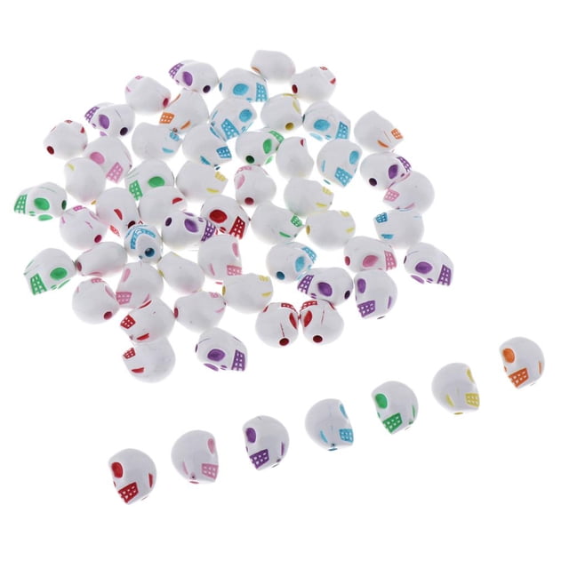 veasfak 100 Pcs Espaceur en Vrac Décoratif DIY - Coloré
