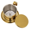 thumbnail image 4 of Coffee Maker Pot, Stainless Steel Vietnamese Coffee Filter Cup Coffee Drip Filter Maker Reusable Pour Over Coffee Strainer Single Cup Pour Over Coffee Maker, 4 of 8