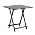 thumbnail image 1 of Ilios Innova | Mesa Plegable Multifuncional Portátil Negra, Ideal como Escritorio, Mesa Auxiliar, de Comedor o para Picnic, con Estructura de Metal y Superficie de MDF., 1 of 9