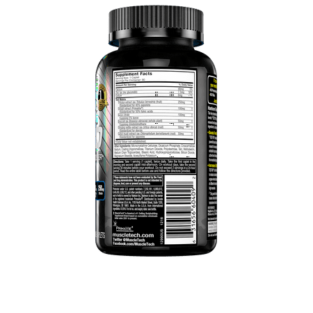 Test HD Hardcore Testosterone Booster for Men, Dual-Action Muscle Building and Thermogenic Formula, 90 Capsules