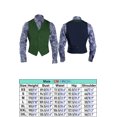 thumbnail image 3 of Disfraz de Joker de fantasía para hombre adulto, chaleco verde, camisa azul, para Halloween y carnaval, 3 of 5