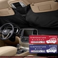 thumbnail image 2 of Visera para parabrisas para automóviles, SUV y camionetas de tamaño completo - Tela ultra reflectante Real 210T para máxima protección contra los rayos UV y el sol - Visera para parabrisas - Protecció, 2 of 5