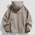 thumbnail image 6 of Mens Rain Jacket Raincoat Waterproof Windbreaker with Hood and Multi Pockets,Lightweight Packable Design for Hiking,Cycling,Running,Fishing,Golf and Other Outdoor Activities, 6 of 6