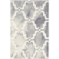 thumbnail image 3 of SAFAVIEH Dip Dye Talbot Overdyed Geometric Area Rug, Grey/Ivory, 5' x 8', 3 of 11