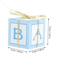 thumbnail image 4 of 25 sets Baby Shower Favor Cajas Baby Shower Party Favors Cajas de dulces con tarjetas, 4 of 5