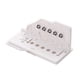 thumbnail image 1 of Máquina encuadernadora de 5 agujeros, mini perforadora portátil de bolsillo, multiusos para tarjetas, papeles , planificadores, agendas, diarios,, 1 of 4