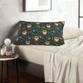thumbnail image 6 of Daiia Cute plant fox Bedding Waterproof Pillow Protector Zippered Queen – Bed Bug Proof Pillow Encasement-16"x24", 6 of 6
