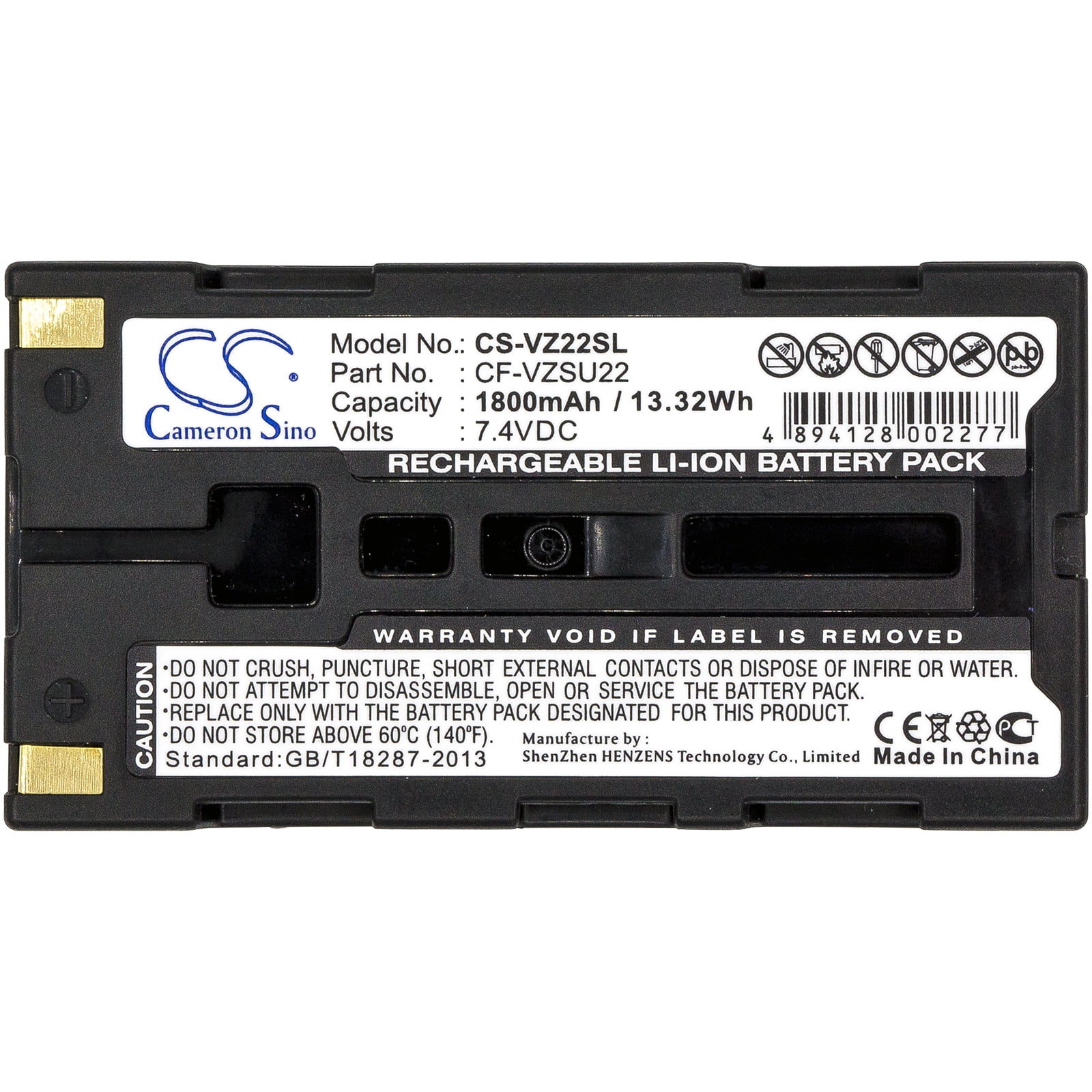 Replacement Battery for TOA Electronics TS-800,TS-801,TS-802,TS-900,TS-901,TS-902,PN:BP-900,BP-900UL,1800mAh