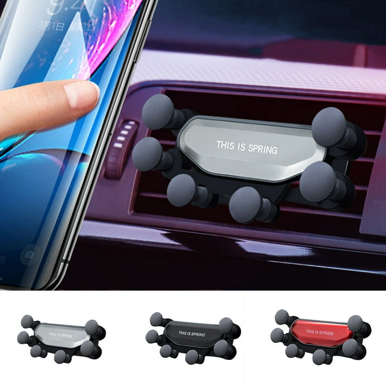 Gravity Car Phone Holder Car Air Vent Mount Bracket Mobile Phone Stand  Universal Auto Smartphone Support - by ROBOT-GXG 