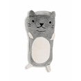 thumbnail image 5 of Adorable Large Stuffed Animal Plush Huggable Cat Pillow for Kids  (18" x 6")- Grey, 5 of 6