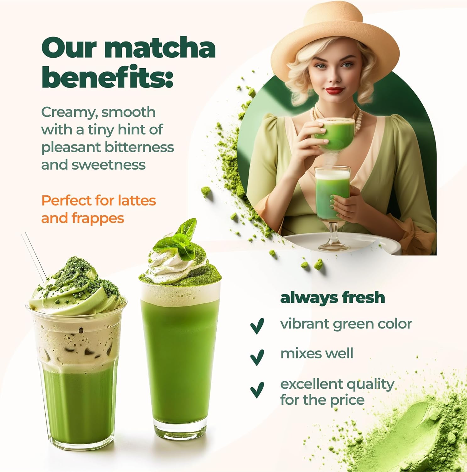 Culinary Matcha Green Tea Powder, Organic Japanese Tea 3.5oz (100g) by Aprika Life