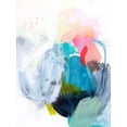 thumbnail image 2 of Borges, Victoria 19x24 White Modern Wood Framed Museum Art Print Titled - Snapdragon Falls II, 2 of 4