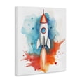 thumbnail image 2 of Stupell Industries Bohemian Rocket Launch Adventure Canvas Art, 30 x 40, by Ray Powers, 2 of 8